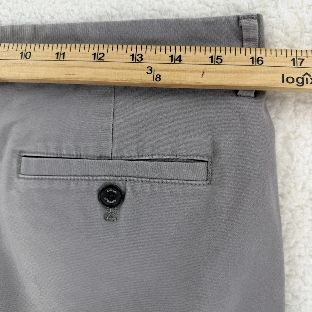 Banana‎ Republic Chino Pants Mens 31x30 Gray Aiden Slim Straight Casual
